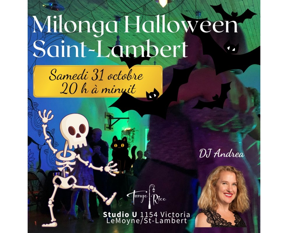 Milonga Halloween Tango Rico